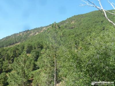 Cascadas Gavilanes,Garganta Chorro;Mijares;rutas x madrid romanico segoviano salidas semana santa